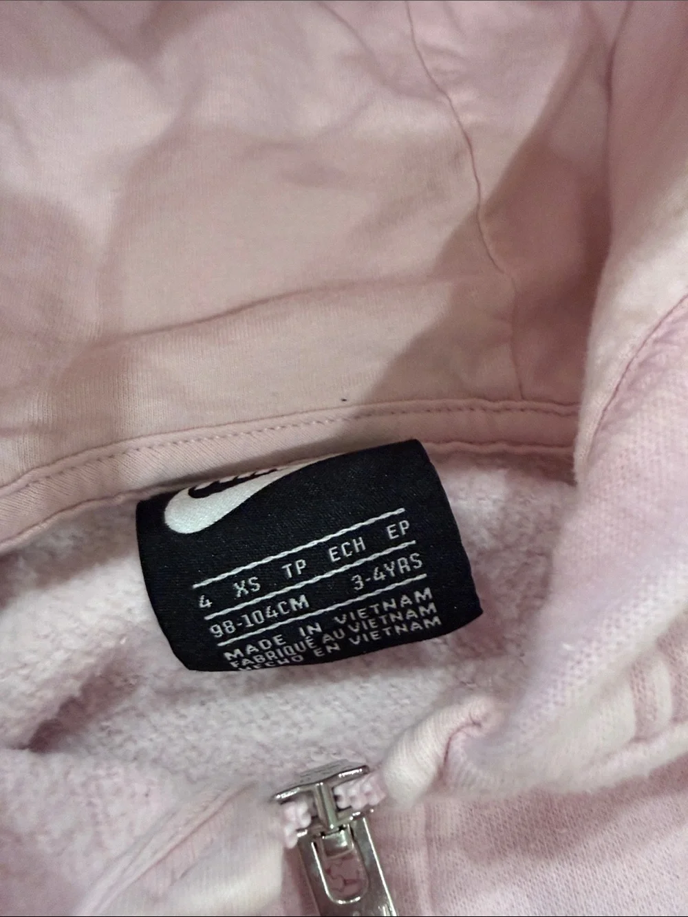 KIDS NIKE CLUB FLEECE FULL-ZIP HOODIE